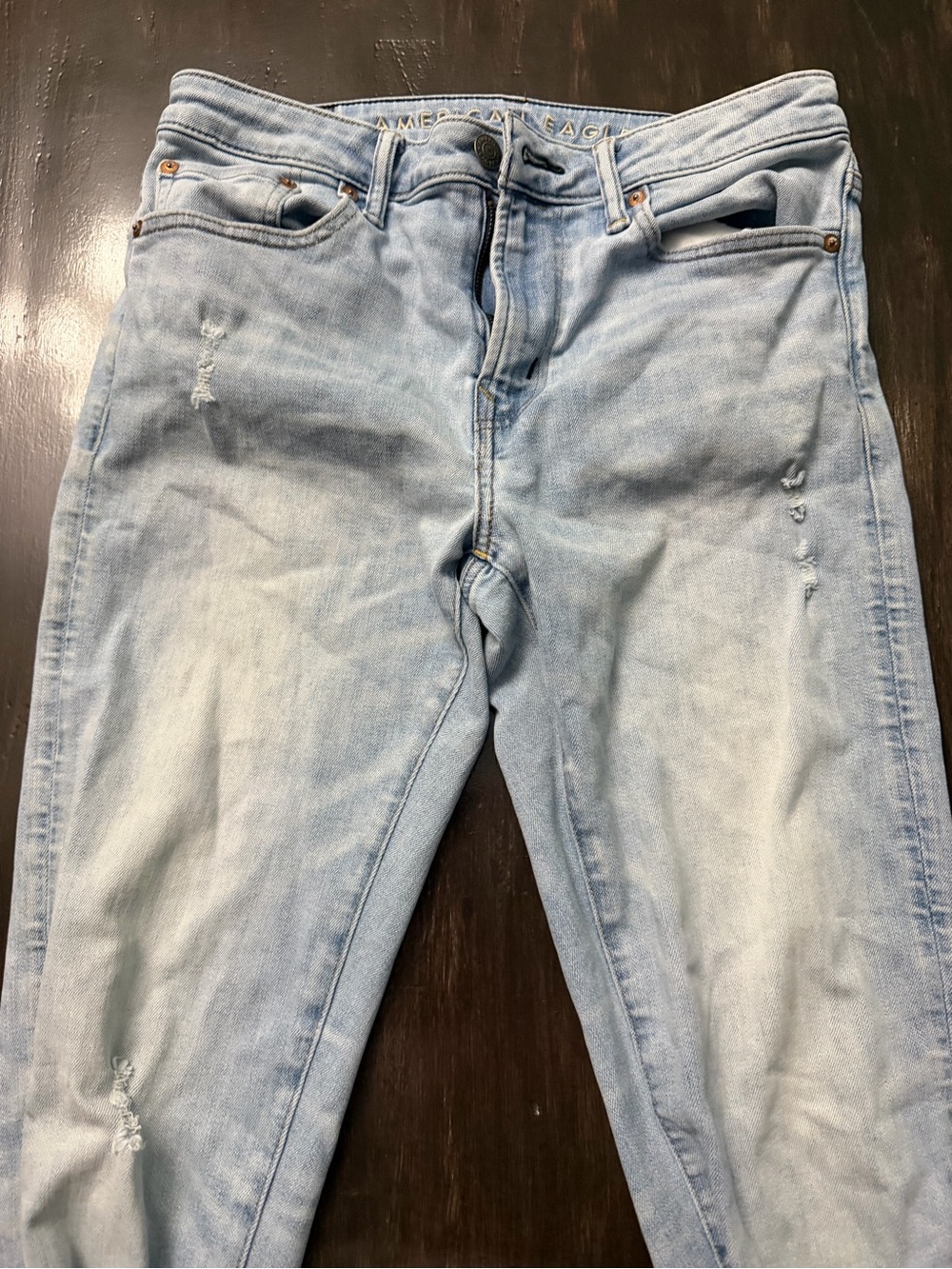 American Eagle Light Blue Stretch Denim Jeans
